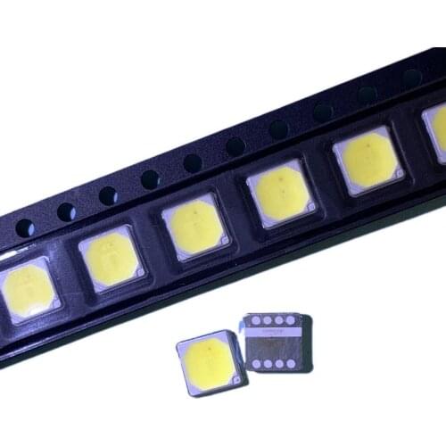 500PCS/For LG LED Lighting Middle Power LED 0.5W 3V 5152 6500K Cool white LEMWS51R80GZ10 CRI80 Lighting Application LCD TV