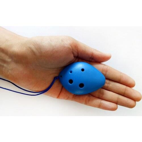 Kids Toy Musical Instruments Flute 6 Hole Soprano C Ceramic Flauta Ocarina Of Time Mini Ocarina Flute