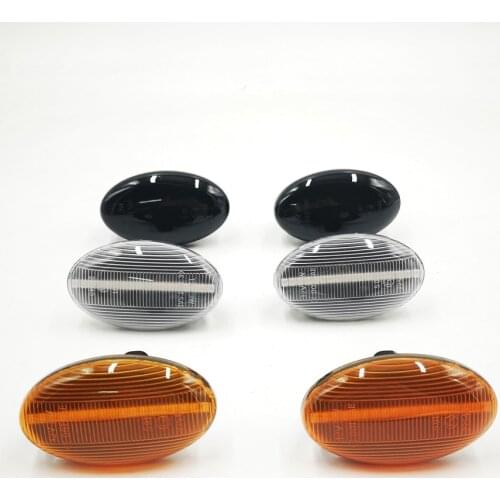 1 Pair Dynamic Led Side Marker Turn Signal indicator Repeater Light lamp For Subaru Forester 01-05 Liberty 00-03 Impreza WRX Sti