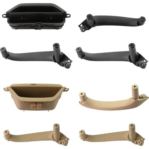 For BMW Car left Right Interior Door Handle Inner Door Panel Handle Pull Trim Cover For BMW X3 X4 F25 F26 2010-2017 Auto Supply