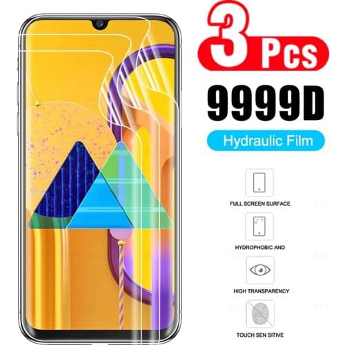 3Pcs Hydrogel Film For Samsung Galaxy M01 M02s M10 M20 Screen For Samsung Galaxy M21 M21s M30s M31s M62 Note10 Lite S20 FE Phone