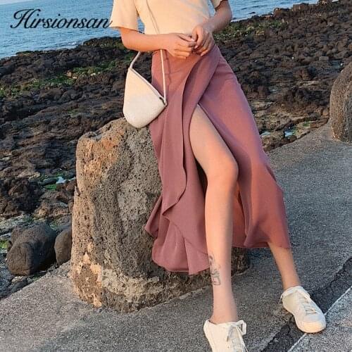 Hirsionsan Asymmetrical Skirts