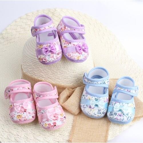 Baby Sports Sneakers Shoes Toddler Kids Embroidered Soft Sole Anti-slip Shoes For Children Girls Spring First Walkers Shoes