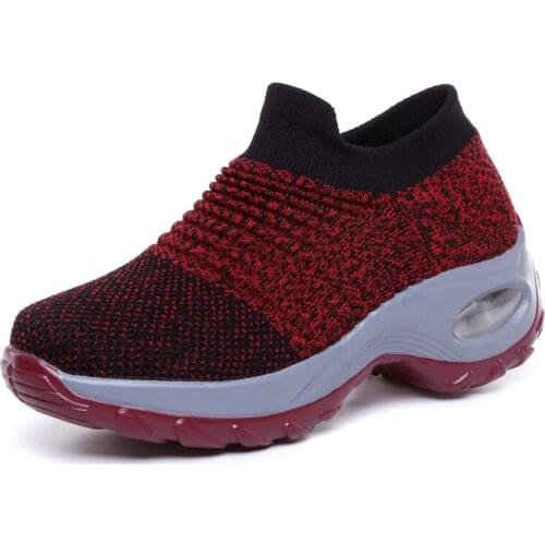 Mesh Comfortable Women Platform Sneaker Breathable Women Shoes Walking Woman Zapatos De Mujer Fashion Female Sneaker Ladies Shoe