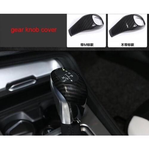 Gear Head Cover For Bmw Gran Tourer Carbon Fiber 2015-2019 1pc 2 Series F46 218i 220i