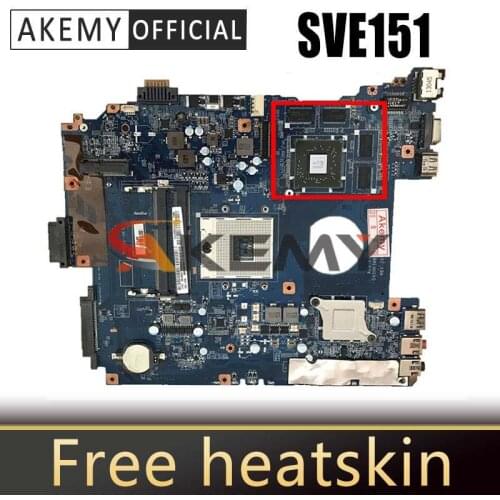 DA0HK5MB6F0 Mainboard FOR SONY HK5 SVE151D11L SVE151 MBX-269 Laptop motherboard With HM76 Support i3/i5/i7 DDR3 100% Tested ok