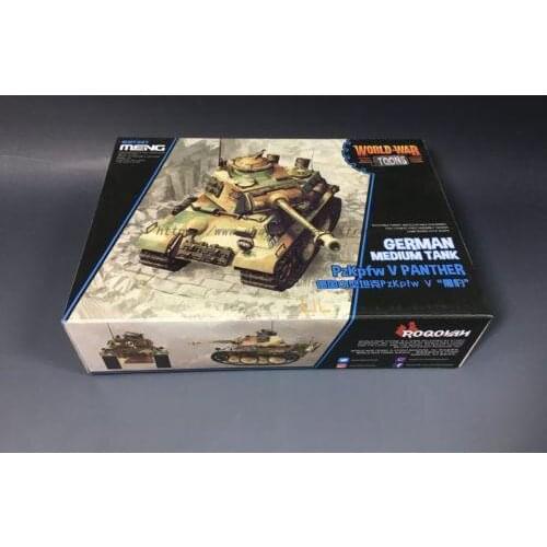 Meng Model WWT007 German Medium Tank Pz.Kpfw V Panther (Q Edition) WWT-007 Cute