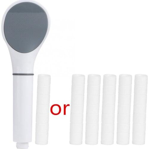 G1/2in Home Hotel Bathroom Shower Filter ABS Rotating Shower Head Water Sprayer Nozzle