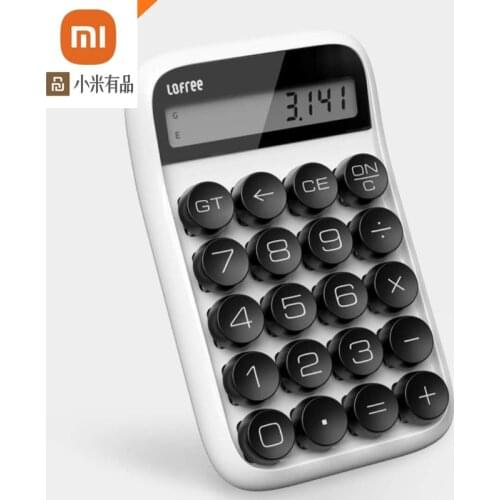 3 colors original xiaomi mijia computer detachable keycap intelligent shutdown function calculator student calculation tool