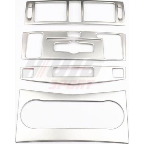 Car Interior Cigar Lighter Air Conditioning Operation Panel Interior Central Console CD Panel For Mercedes-Benz W204 2007-2010