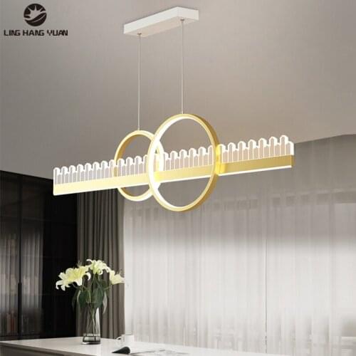 Modern Led Chandeliers Home Lamp 110V 220V Metal Pendant Chandelier Lighting Fixtures for Living room Dining room Kitchen Lamps