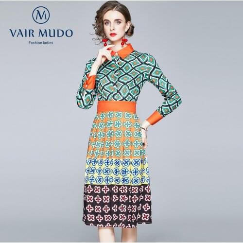 Модные платья-рубашки VAIR MUDO China At AliExpress