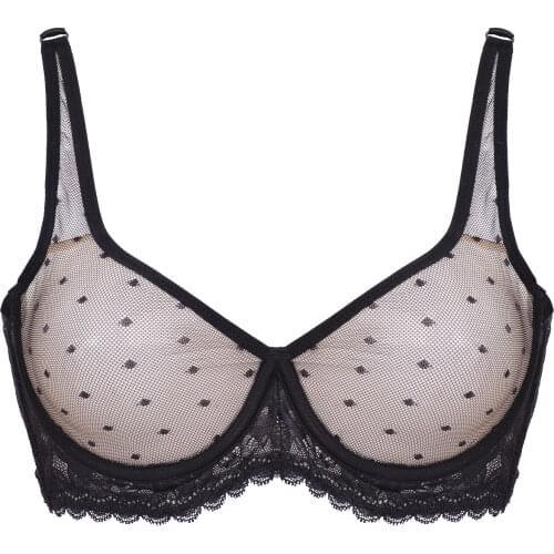 Vgplay Padded Push Up Women Deep Plunge Solid Lace Lingerie Plus Size Adjusted Bras For Young Girls Large Size 65-110 A B C D E