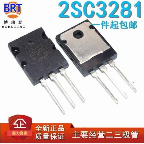 10pcs 5PCS 2SA1302 + 5PCS 2SC3281 TO-3P A1302 C3281 TO3P New original