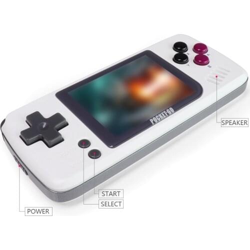 2021 Pocket Go Handheld Game Console Allwinner F1C100S Linux Handheld Game Console 1000Mah Rechargeable Open Source