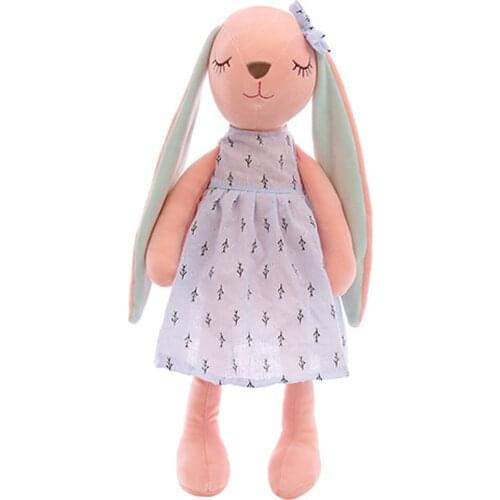 35/45cm Cute Cartoon Long Ears Rabbit Doll Baby Soft Plush Toys For Children Infant Sleeping Mate Stuffed Plush Animal Toys