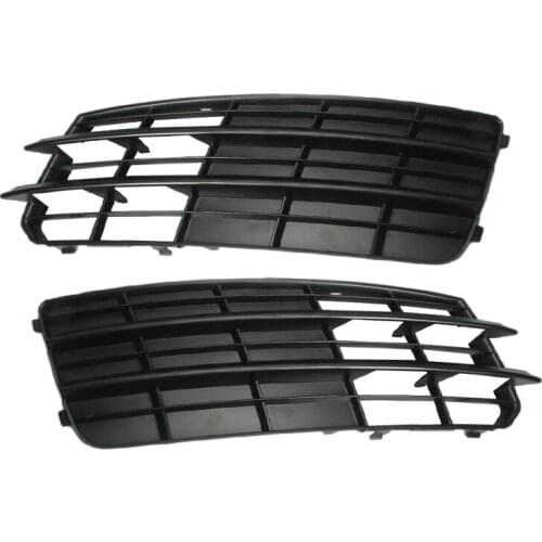 4G8 807 681 9B9 2pcs Car Left & Right Front Bumper Fog Light Grille Grill Cover Bezel Panel Fit For Audi A7 2011-2014
