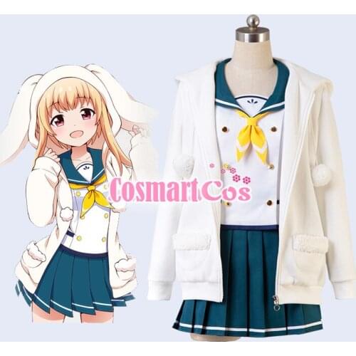 [Customize]Anime Battle Girl High School Watagi Michelle The Junior Uniform Lolita Dress Cosplay Costume Party Suit For Women