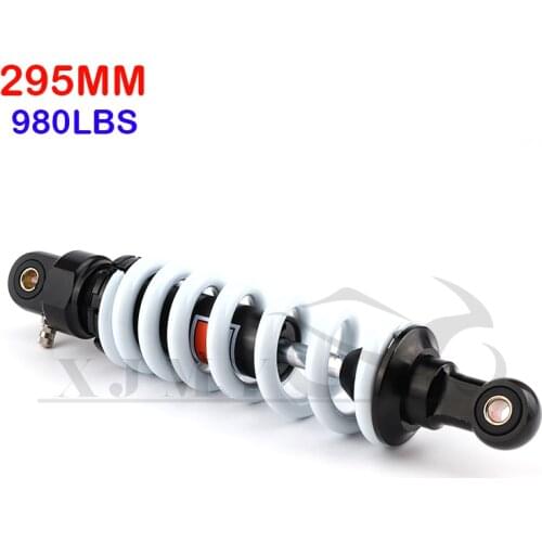 295mm 980LBS motorcycle rear shock absorber adjustable mud pit bicycle rear shock absorber suitable for KTM50 BSE T8 Kayo CRF