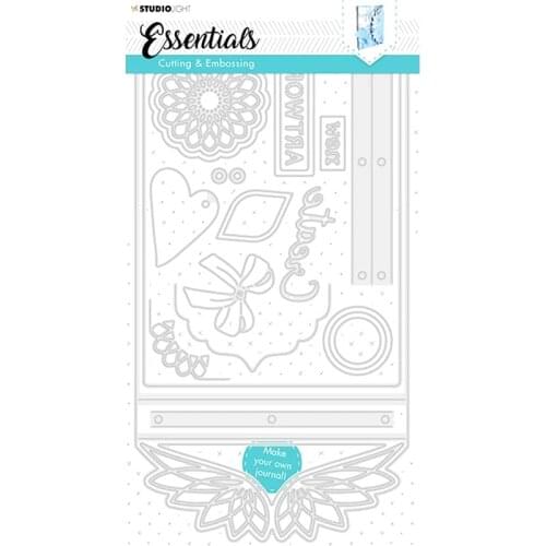 Large Loose Leaf Set Metal Cutting Dies for DIY Scrapbooking Photo Album Decorative Embossing PaperCard Crafts Die2021