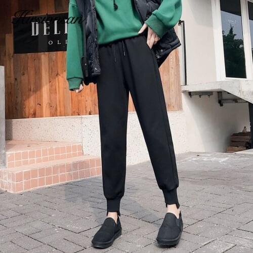 Hirsionsan Women's Trousers Harem Pants