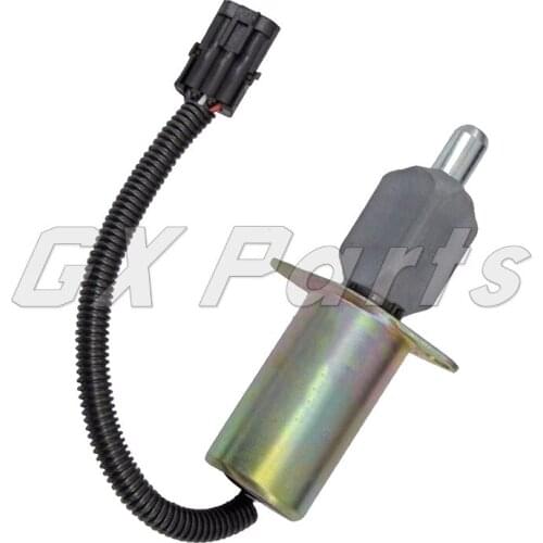 J921978 Fuel Stop Solenoid Valve J928160 3921978 12V For Cummins CM554 CM850 CM2150 CM2250 Case IH Magnum Tractor 7110 7210 9310