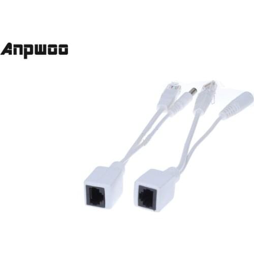 Tape screened POE Cable, POE Adapter cable, POE Splitter Injector Power supply module 12-48v synthesizer separator combiner