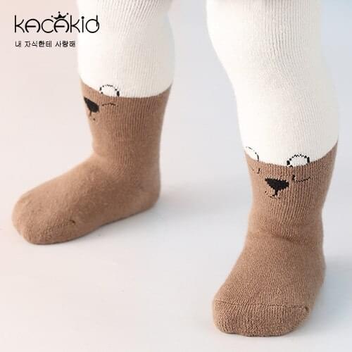 KACAKID Winter Children Girls Tights Pantyhose Cartoon Pattern Kids Baby Children Girls Tights Pantyhose Cotton Baby Girls Tight