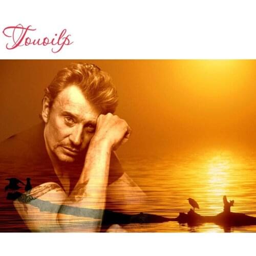 Johnny hallyday diamond painting Cross Stitch diamond Embroidery diamond picture rhinestone Craft Icon Needlework Home Decor