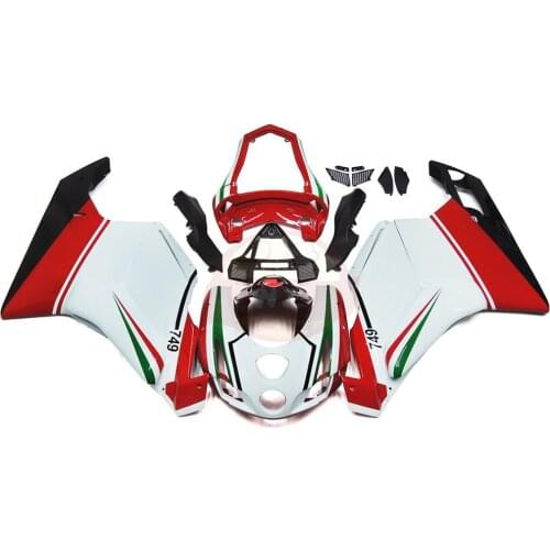 Motorcycle ABS injection fairing kit for DUCATI 749, 749R, 999, 2003-2004, 03 04 body protection