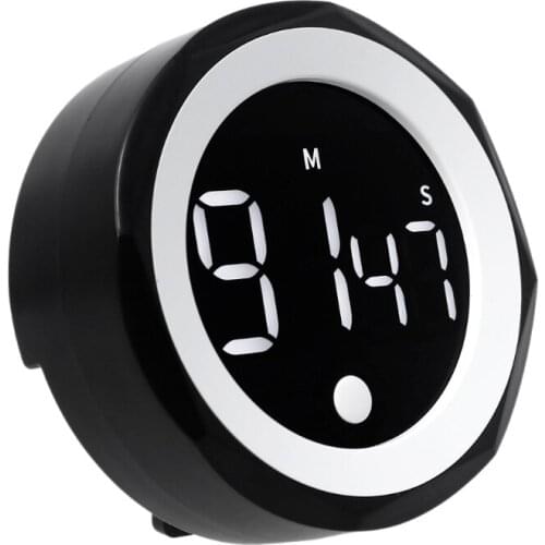 Igital Kitchen Timer w/ Large Led Display, Magnetic Countdown Count up Timer, 2 Levels of Volume Adjustable Button