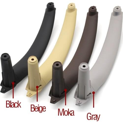 LHD RHD Upgraded Interior Door Pull Handle Armrest Panel Trim Cover Replacement For BMW X5 X6 E70 E71 E72 2007-2013