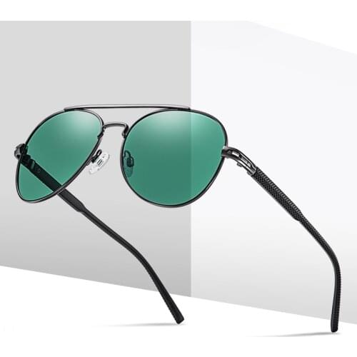 New Fashion Polarized Sunglasses Men and Women Same Big Frame Sunglasses Outdoor Fishing Mountaineering Sunglasses AE0941