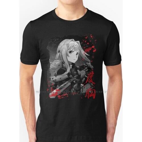 Sword Art Online - Zuberg Alice T Shirt 100% Pure Cotton Anime Meme Manga Light Novel Video Game Sword Art Online S A O Sao