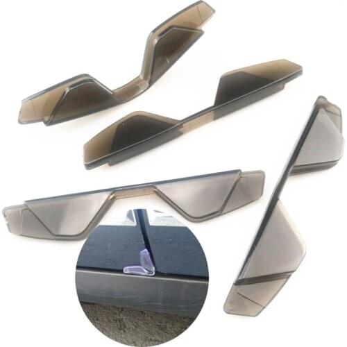 PVC 4-piece universal door edge anti-collision strip for Acura RLX CL EL CSX ILX MDX NSX RDX RL SLX TL TSX Vigor ZDX