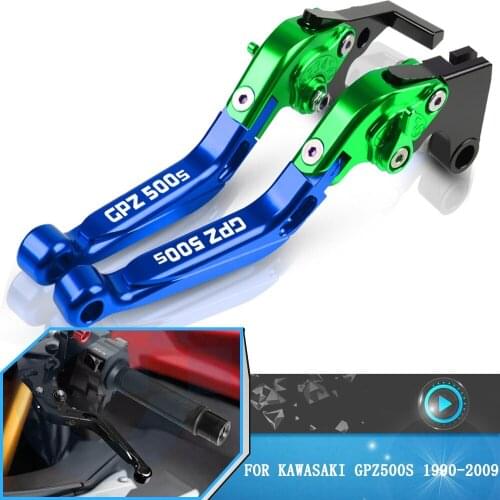 Motorcycle CNC Adjustable Brake Clutch Levers For Kawasaki GPZ500S GPZ 500 S 1990-2003 2004 2005 2006 2007 2008 2009 Accessories