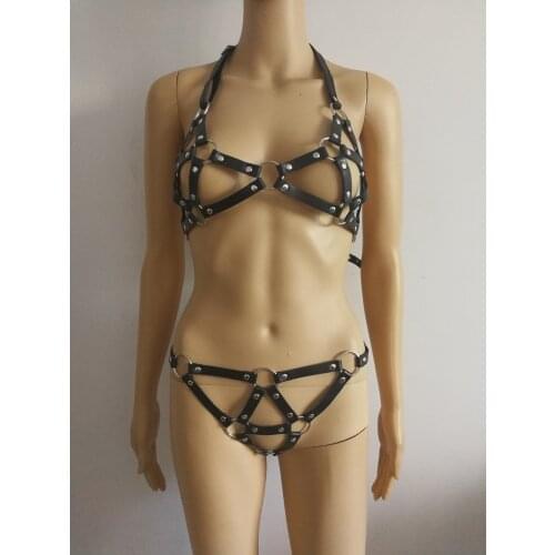 New Arrival B761 Women Harness Silver Slave Bra Body Chains Sexy Short Underwear Chains Jewelry Silver Color