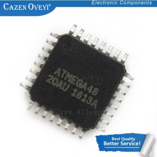 1PCS ATMEGA48V-AU ATMEGA48-20AI ATMEGA48-20AU ATMEGA48A-AU ATMEGA48PA-AU ATMEGA48PV-10AU ATMEGA48V-10AI ATMEGA48V-10AU TQFP-32