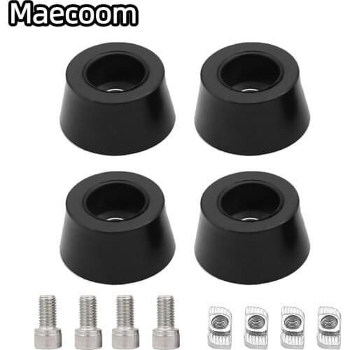 4/8Sets Antivibration Feet For i3 MK3 Printer Kit Anti-vibration Rubber Landing Mat Feet For 2020 Profile 3D Printer Parts