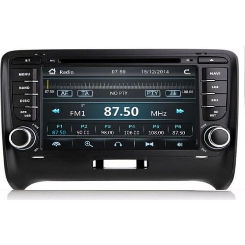 7''For AUDI TT MK2 Car DVD GPS Stereo Player Head Unit 2006-2019 Bluetooth Mirroring LINK DAB+TPMS DTV RDS FM CAM MAP SD CARD BT