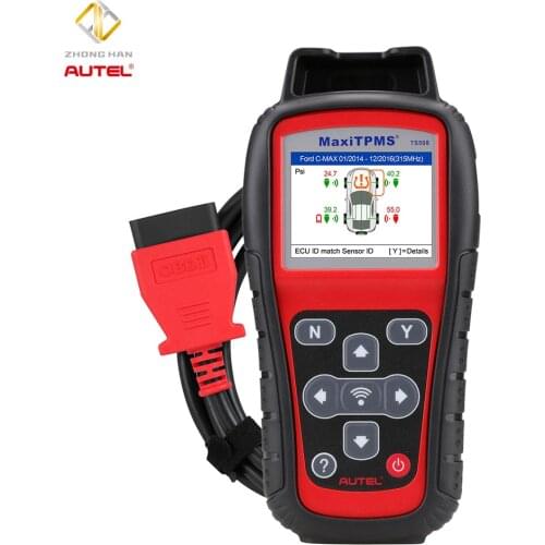 Autel Tire Pressure Monitor Maxi TPMS TS508 Diagnostic Service tool TPMS Relearn Tool for all 315/433MHz Tire Sensor Replacement