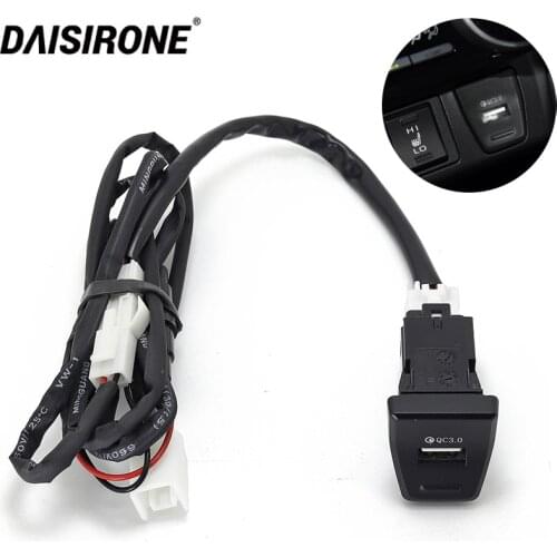 Central Control Position QC3.0 Car Charger For Toyota RAV4 2019 2020 5th Lossless Upgrade Auto Accessories Car Charger QC3.0