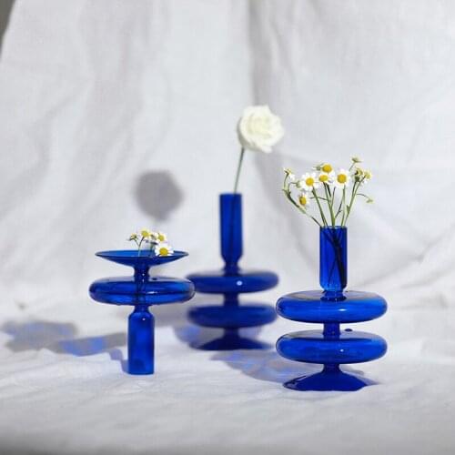 Flower Vase For Table Decoration Living Room Decorative Vase Fleur Table Ornaments Desktop Flower Nordic Vase