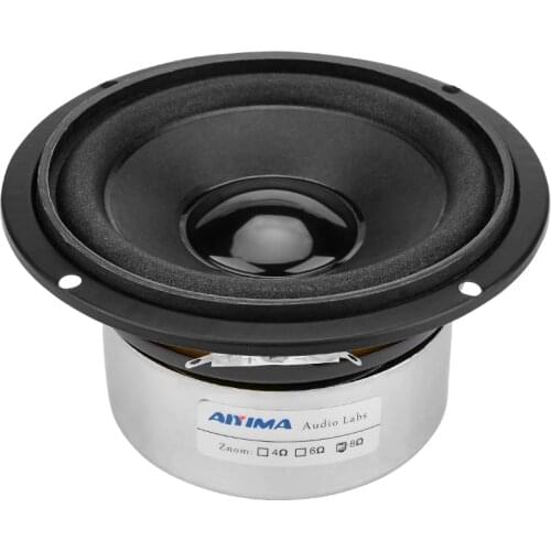 AIYIMA 1PC 4Inch Full Range Speaker Driver 30W 8Ohm Loudpeaker Audio Sound Speaker Column For Home Theater DIY