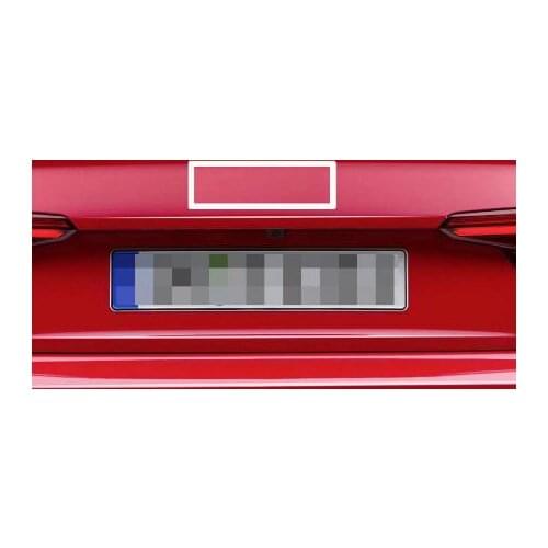 Glossy Black Emblem Logo for A3 A4 A4L A6L TT Q3 Q5 Q7 A5 A7 RS3 RS4 RS5 RS6 Front Middle Rings Grille Badge Trunk Sticker