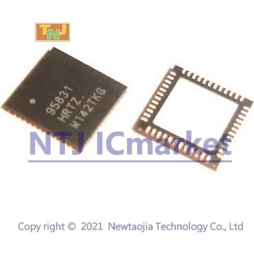 2 PCS ISL95831HRTZ QFN-48 ISL95831 95831 HRTZ Dual 2+1 PWM Controller IC CHIP