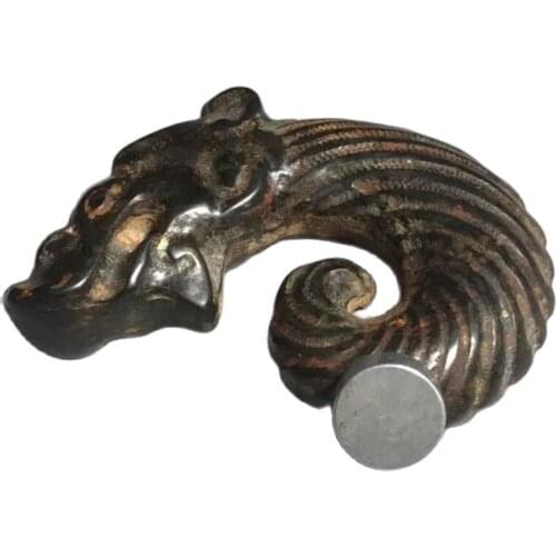 Hongshan Culture Collection Iron Black Meteorite C Long Yulong