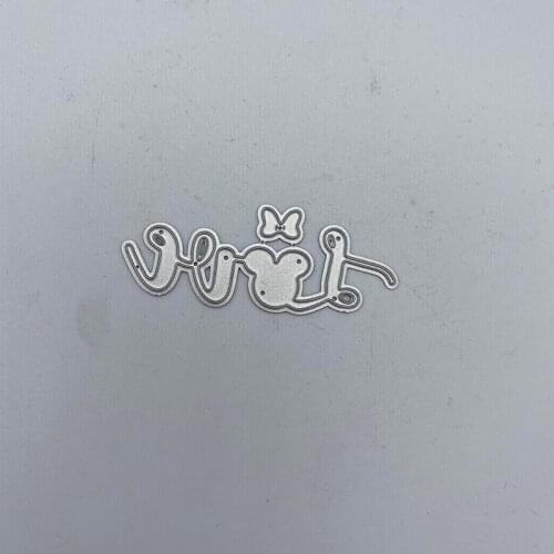 LOVE Metal Cutting Dies Stencils Die Cut for DIY Scrapbooking Album Paper Card Embossing 2019 new