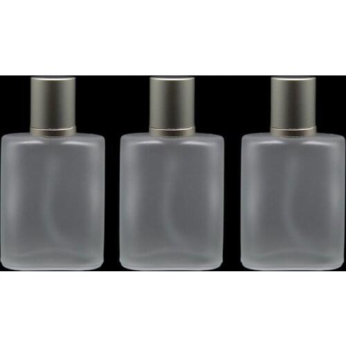 Frosted Glass Spray 30ML Perfume Bottle / 1 ounce Frost Cream Spray Bottle Perfume / Empty Spray Bottle