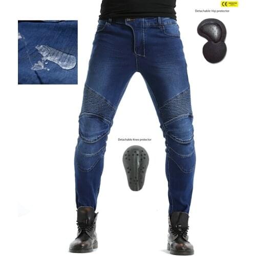 Three Styles Of Motorcycle Rding Rants Belt Protective Gear Breathable Pocket Jeans Mens Motorcycle Protective Pants